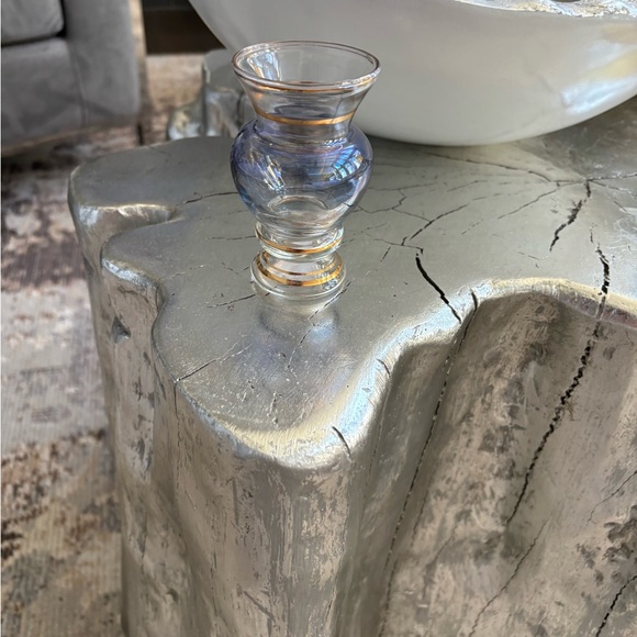 Vintage 4 inch decor Chachki for your mid-century modern home 24 karat gold - Picture 13 of 14